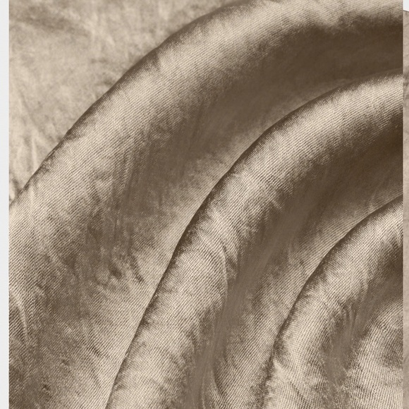 Aritzia Babaton Slip Satin Maxi Skirt in Nomad Taupe - Picture 9 of 10